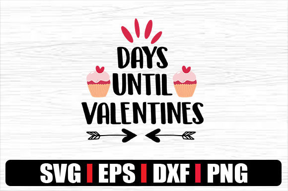DAYS UNTIL VALENTINES Graphics for Local Business Branding
