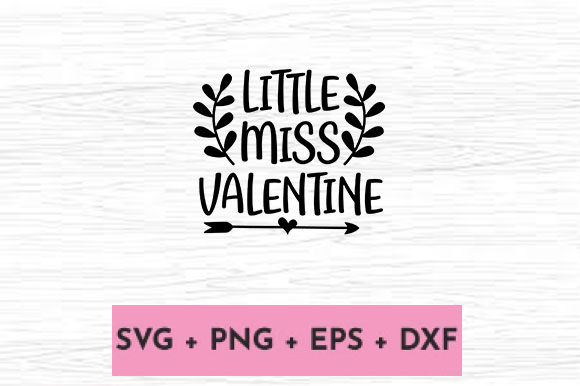 LITTLE MISS VALENTINE Graphics for Crafts