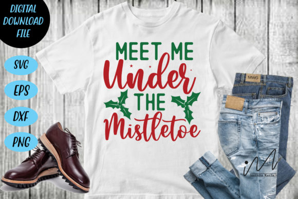 Meet Me Under the Mistletoe SVG Cut File Review