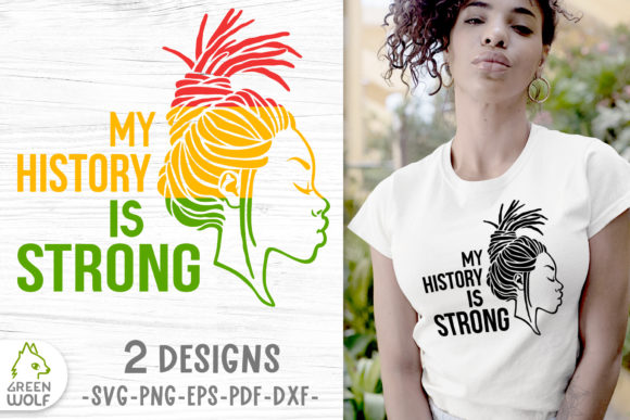 My History is Strong: A Graphic Design Asset for Crafts and Branding